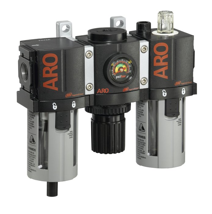 La Serie ARO-Flo limpia el aire para cualquier herramienta y en cualquier aplicación
